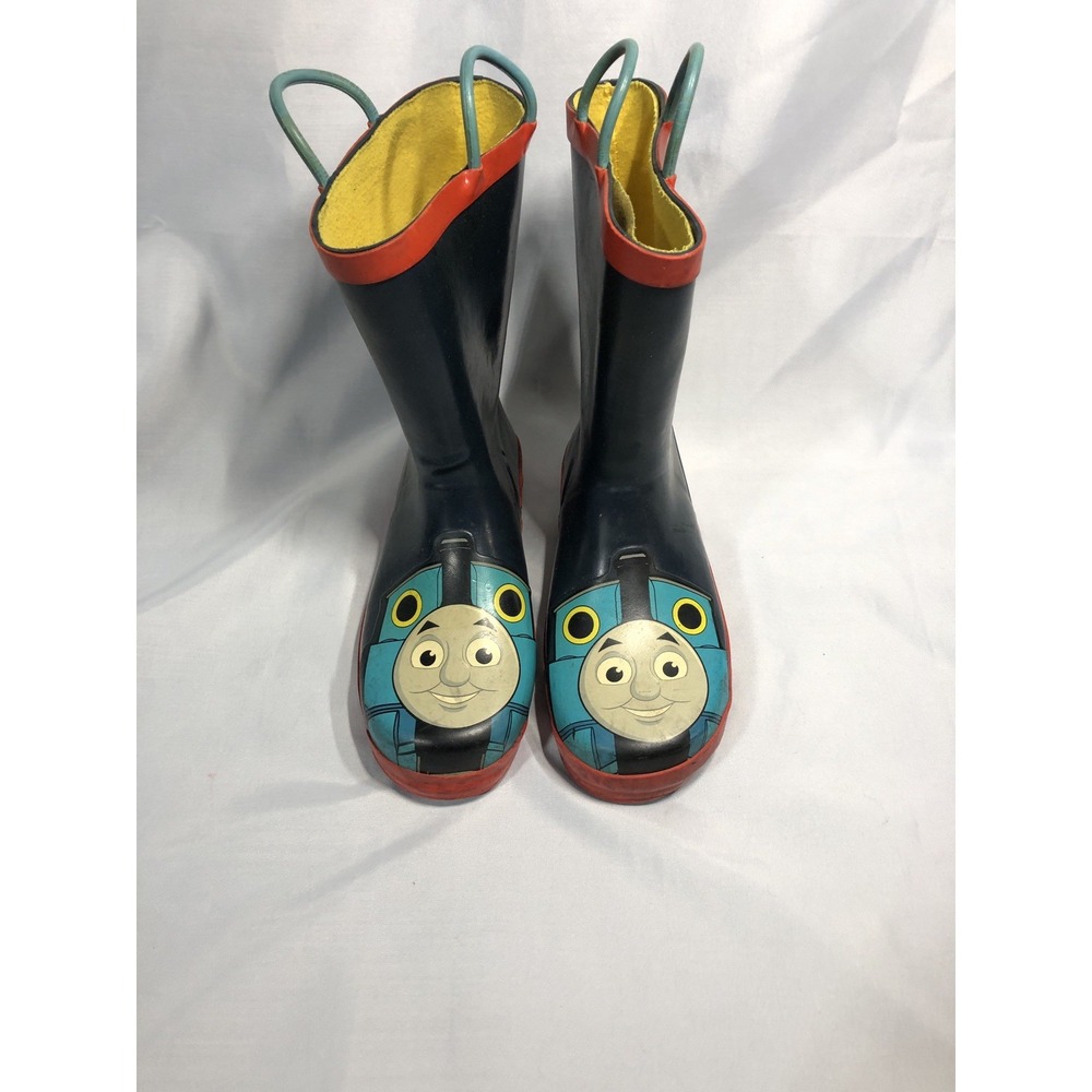 Thomas The Train Rubber Boots Size 3 -Preowned
